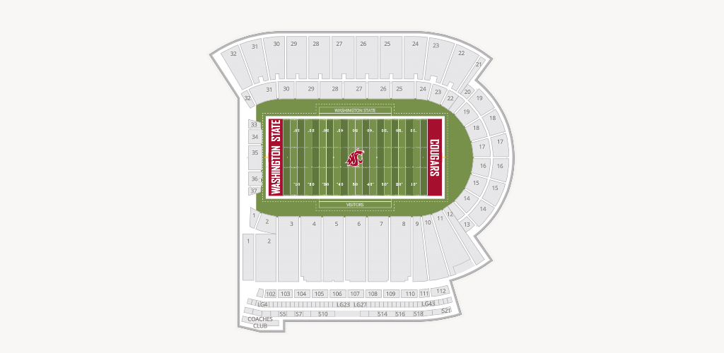 Gesa Field Seating Chart