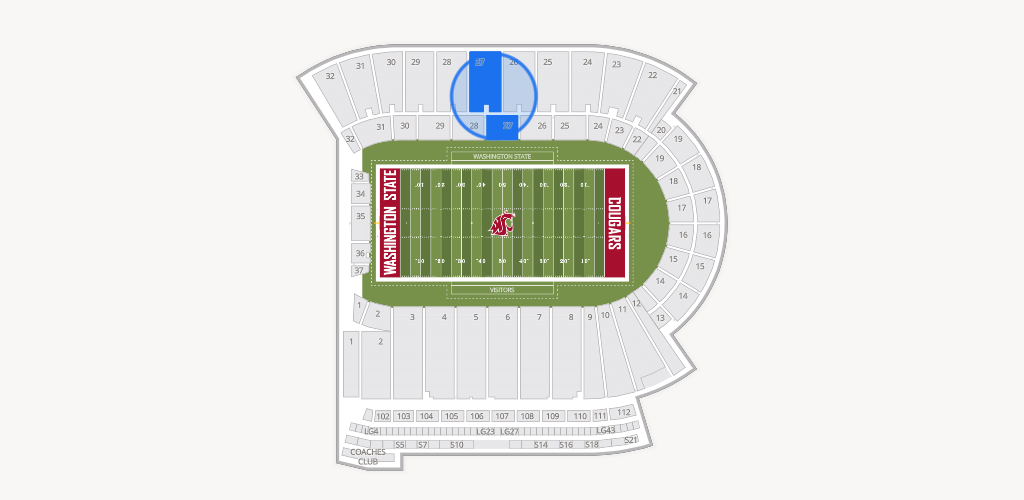 Gesa Field Seating Chart