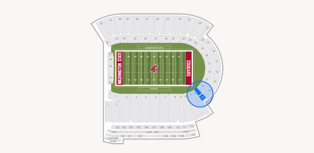 Gesa Field Seating Chart