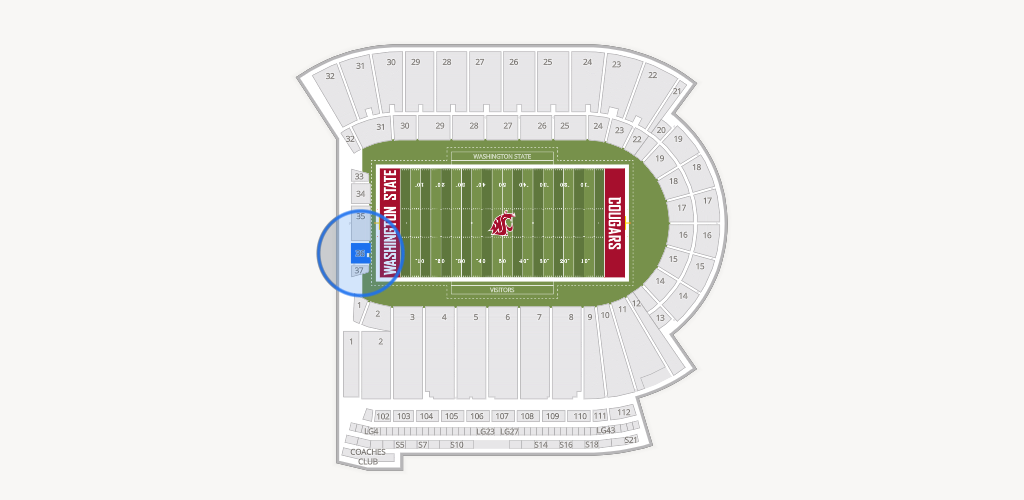 Gesa Field Seating Chart