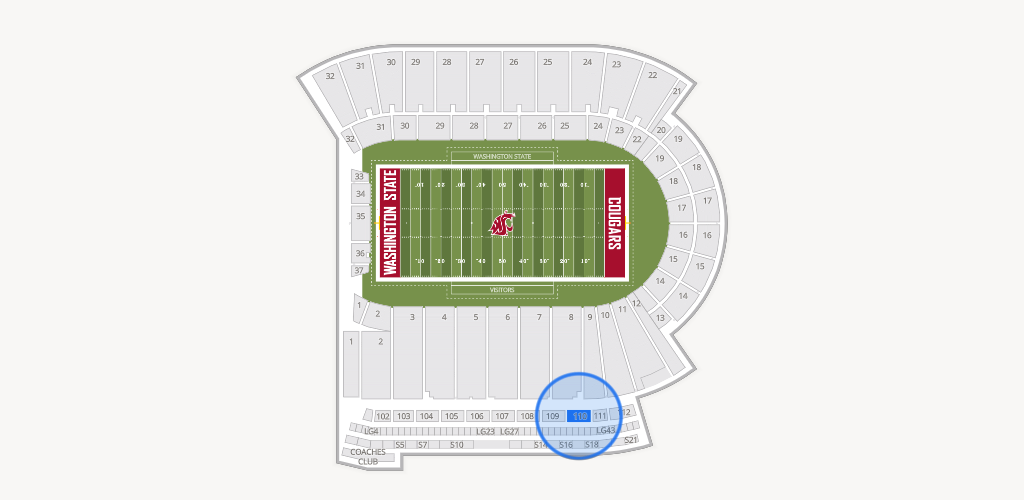 Gesa Field Seating Chart