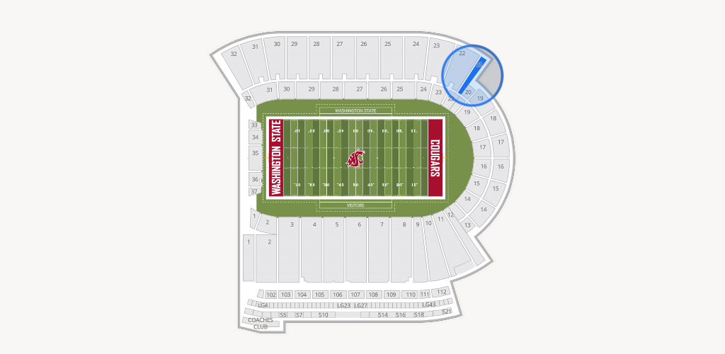 Gesa Field Seating Chart