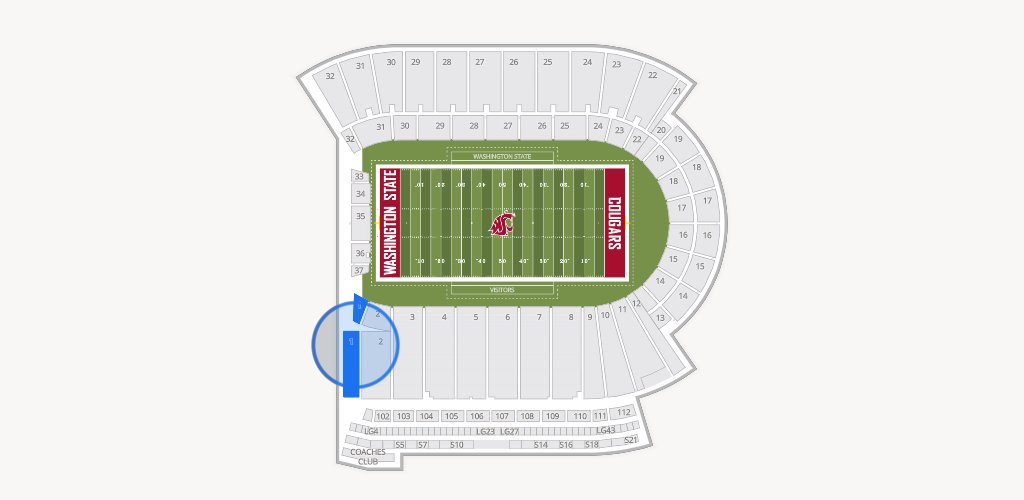 Gesa Field Seating Chart