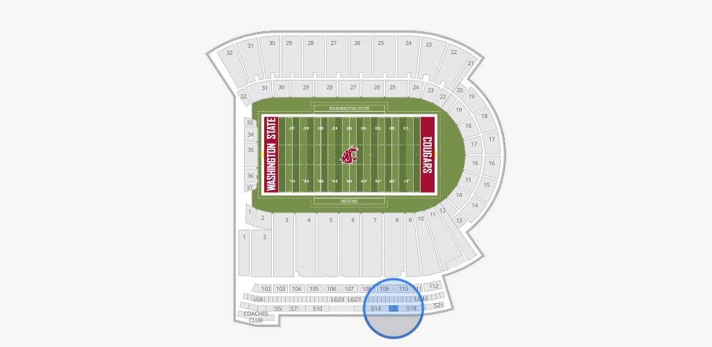 Gesa Field Seating Chart