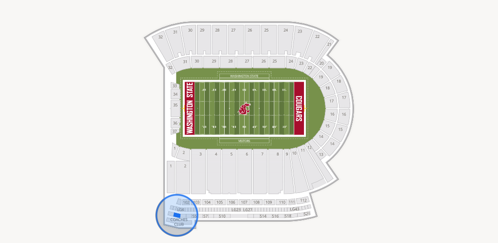 Gesa Field Seating Chart