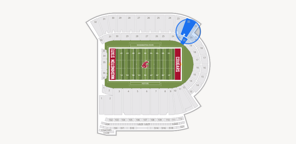 Gesa Field Seating Chart