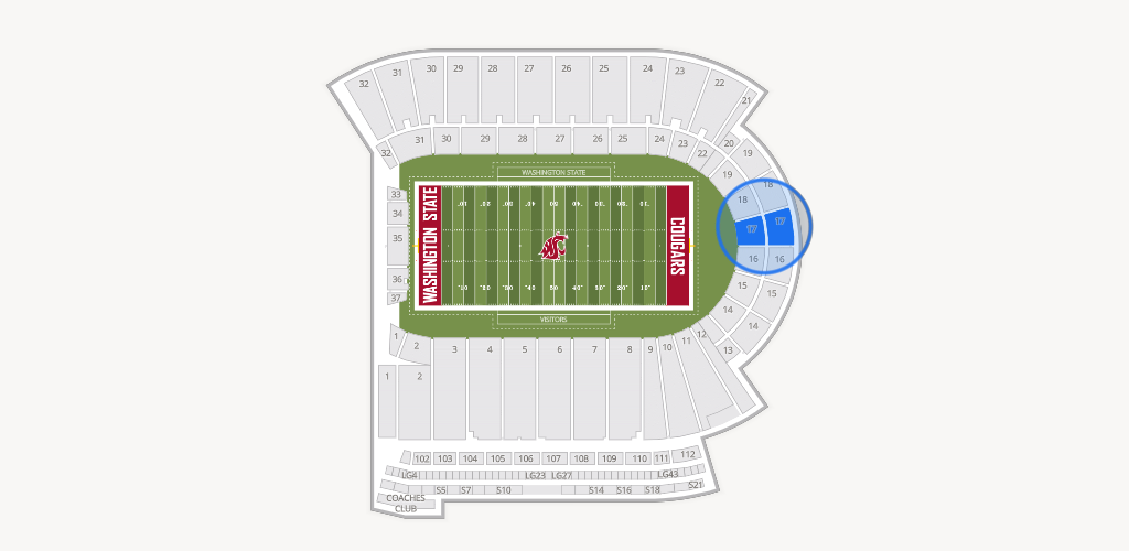 Gesa Field Seating Chart