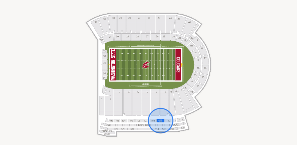Gesa Field Seating Chart