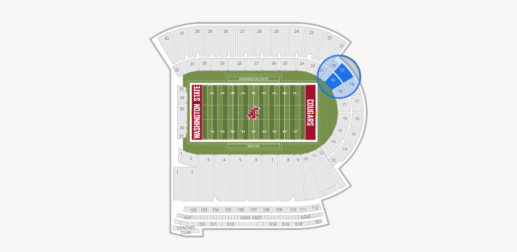 Gesa Field Seating Chart