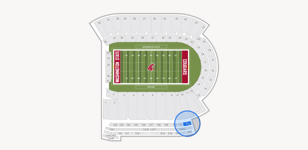 Gesa Field Seating Chart