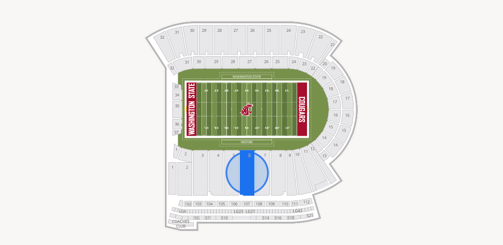 Gesa Field Seating Chart
