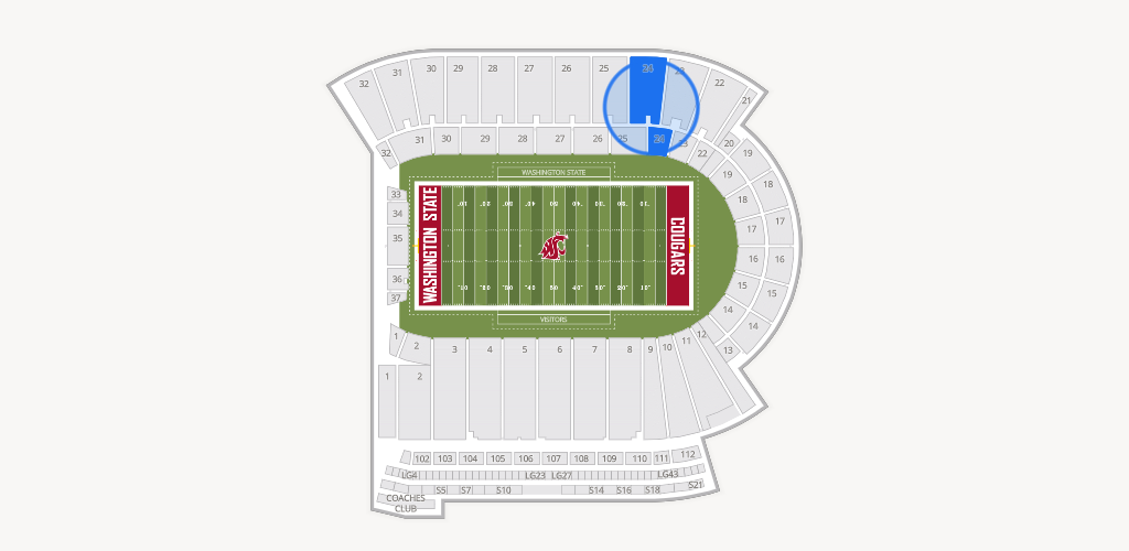 Gesa Field Seating Chart