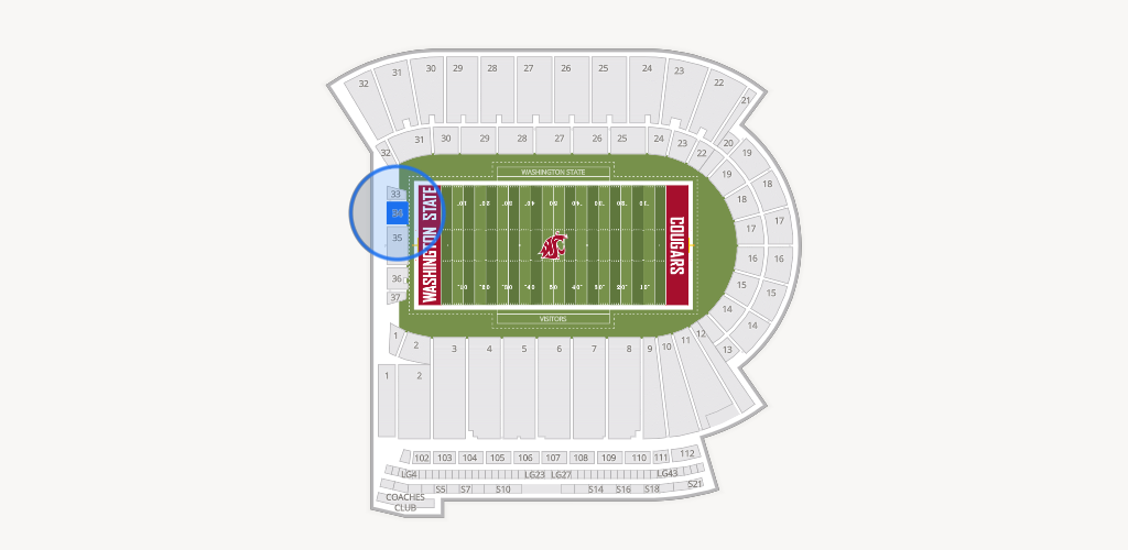 Gesa Field Seating Chart