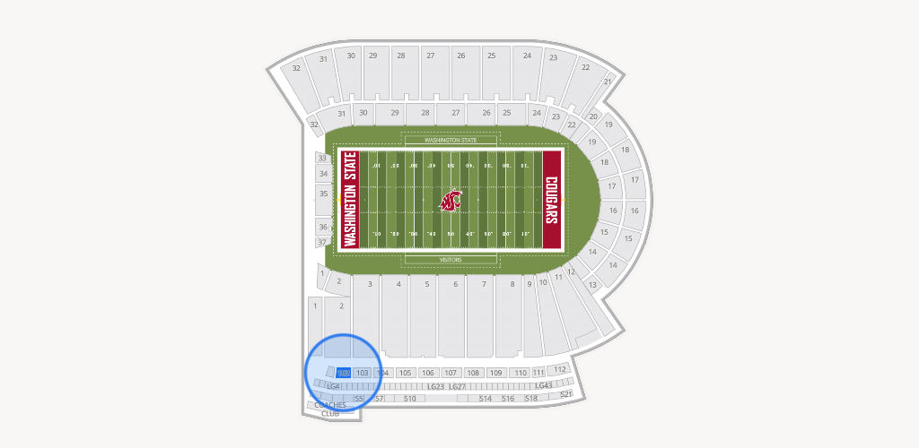 Gesa Field Seating Chart