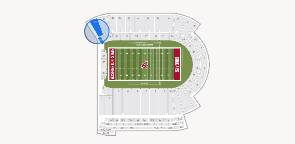Gesa Field Seating Chart