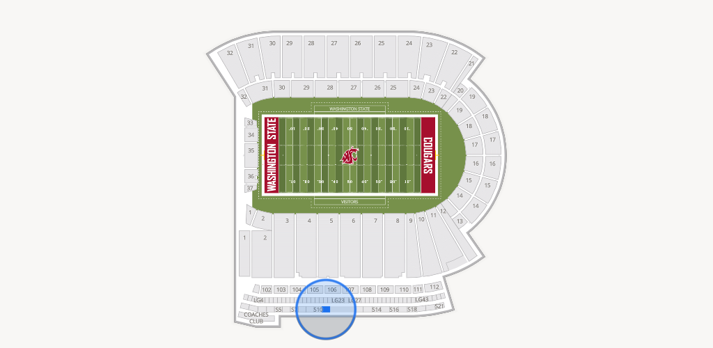 Gesa Field Seating Chart