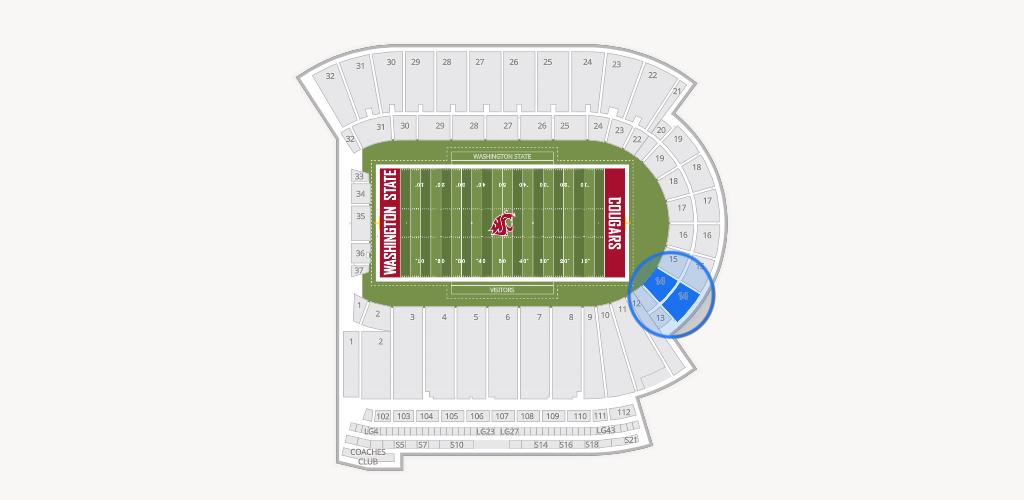 Gesa Field Seating Chart