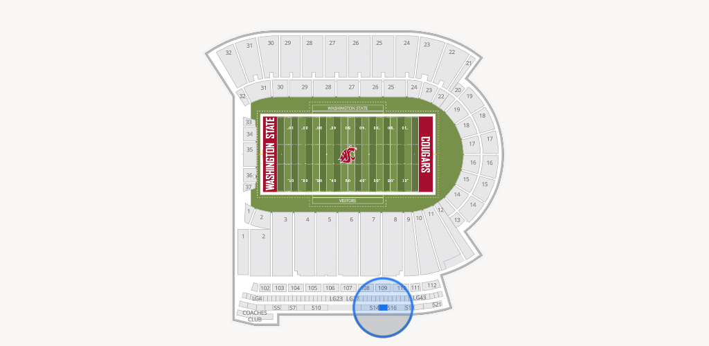 Gesa Field Seating Chart