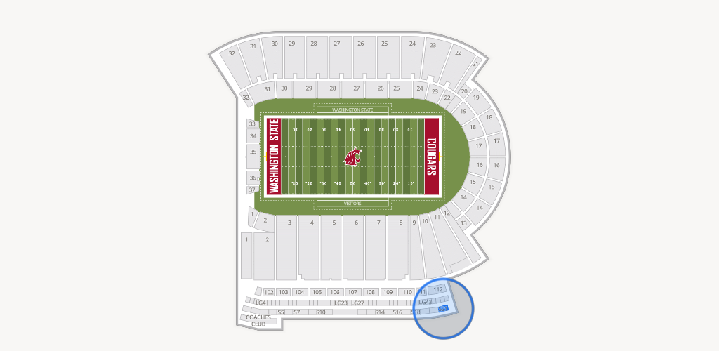 Gesa Field Seating Chart