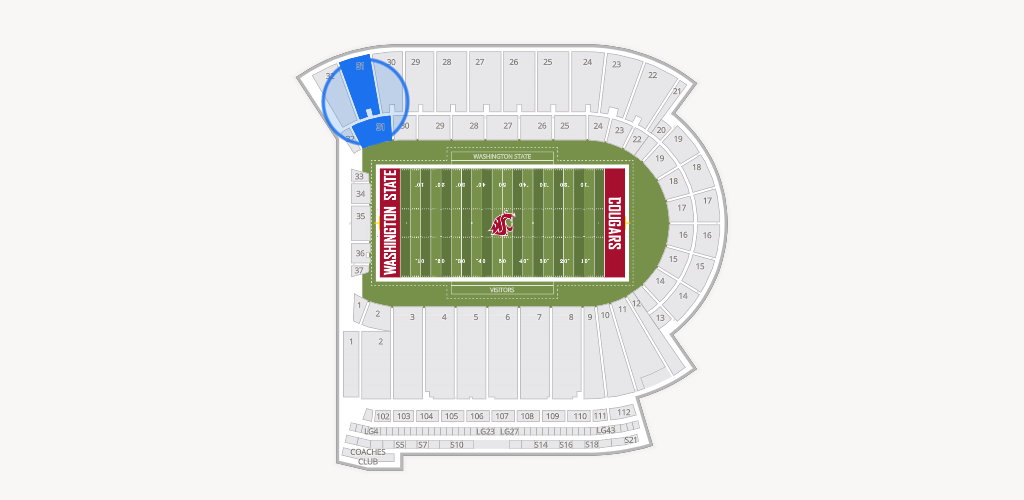 Gesa Field Seating Chart