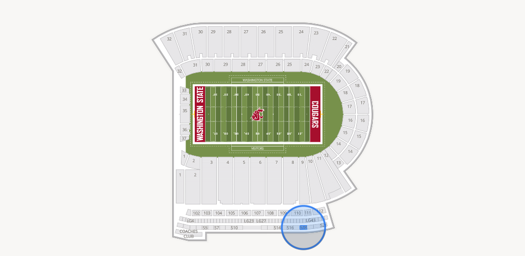 Gesa Field Seating Chart