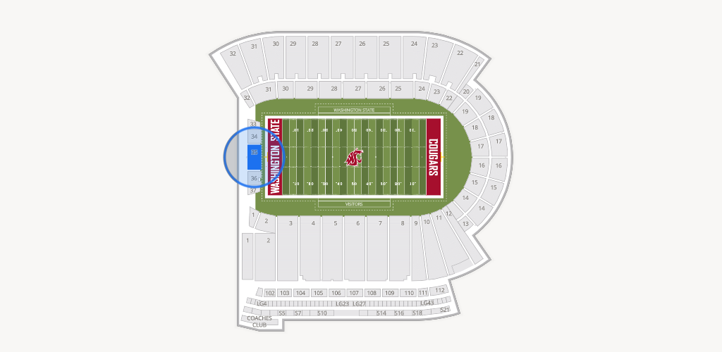 Gesa Field Seating Chart