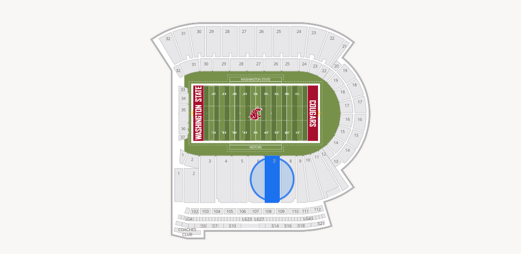 Gesa Field Seating Chart