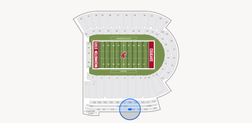 Gesa Field Seating Chart