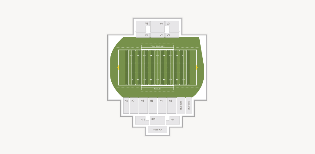 Gibbs Stadium Seating Chart