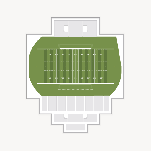 Gibbs Stadium seating chart