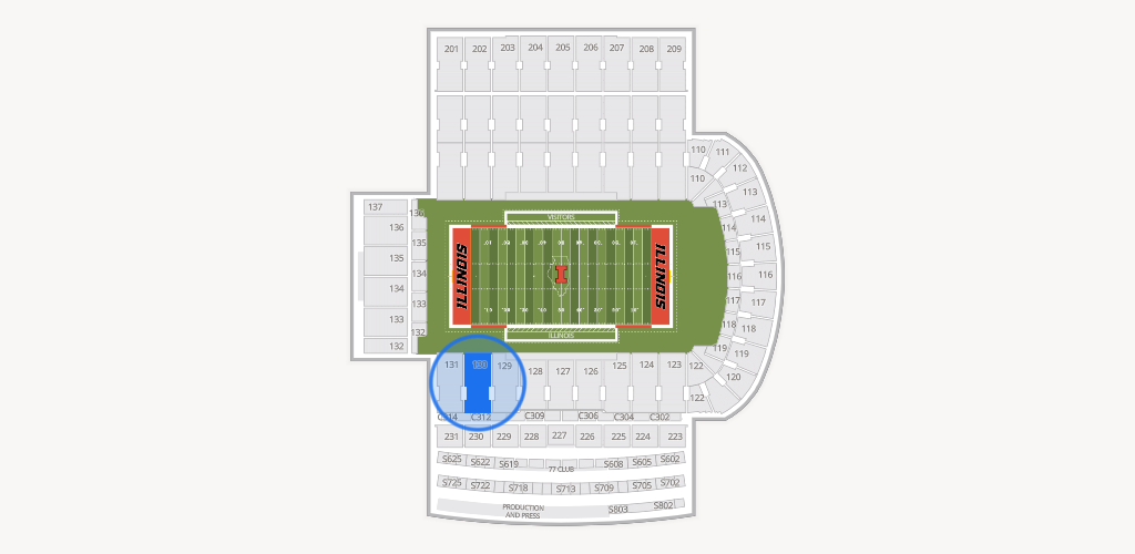 Gies Memorial Stadium Seating Chart