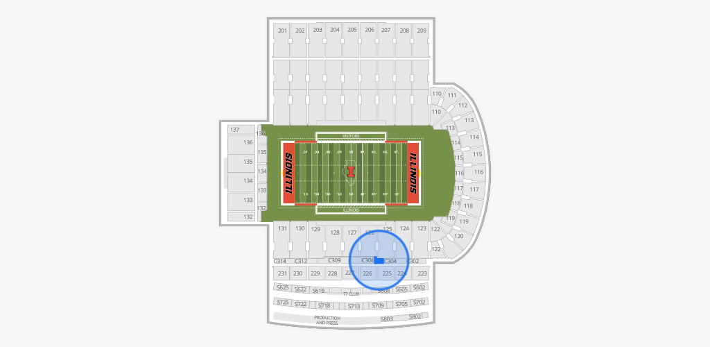 Gies Memorial Stadium Seating Chart