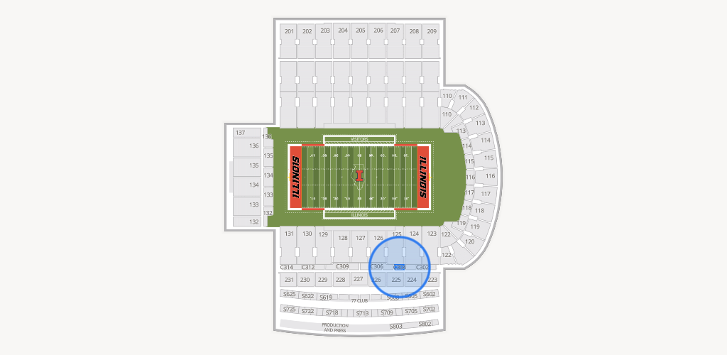 Gies Memorial Stadium Seating Chart