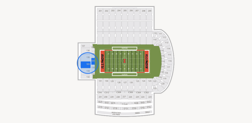 Gies Memorial Stadium Seating Chart