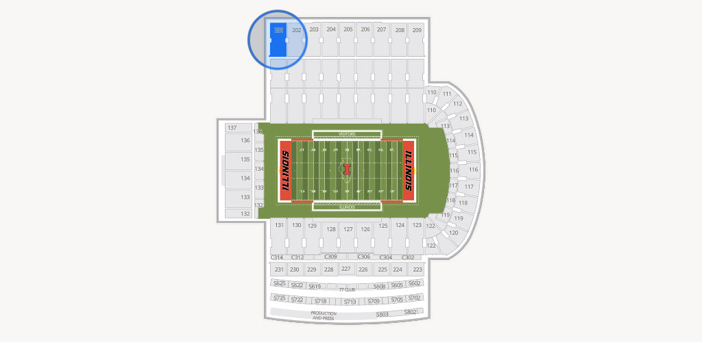 Gies Memorial Stadium Seating Chart