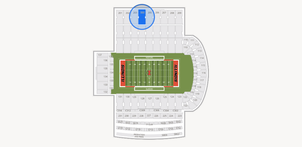 Gies Memorial Stadium Seating Chart