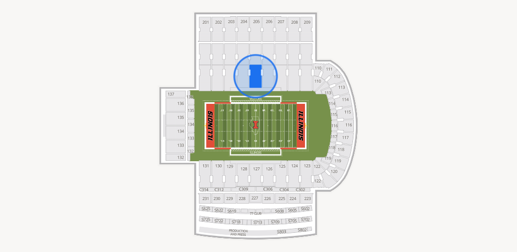 Gies Memorial Stadium Seating Chart