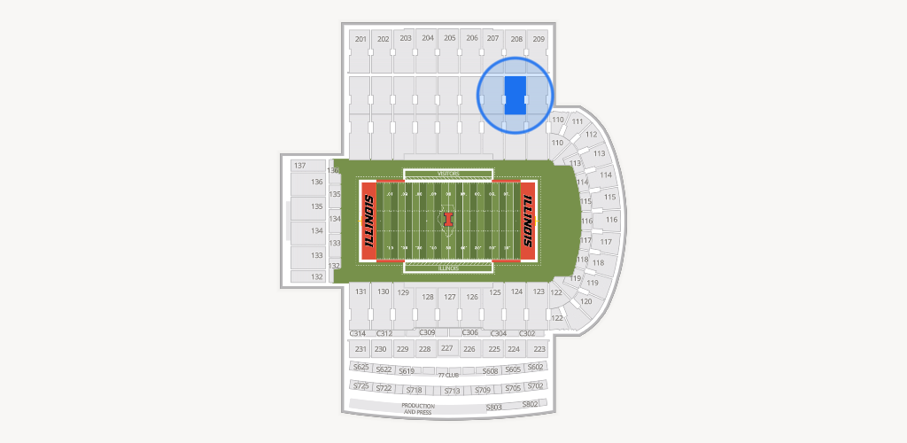 Gies Memorial Stadium Seating Chart