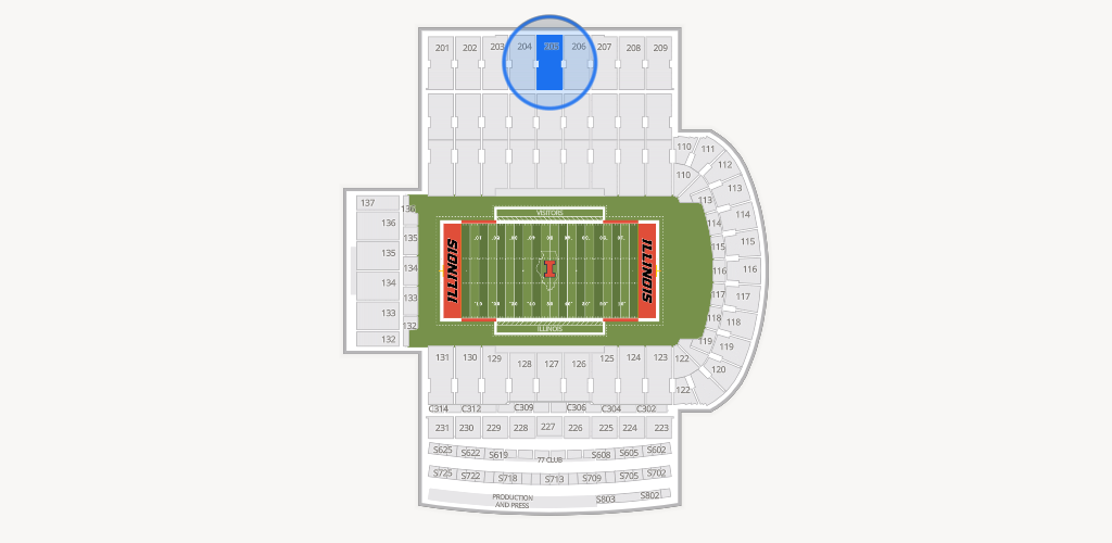 Gies Memorial Stadium Seating Chart