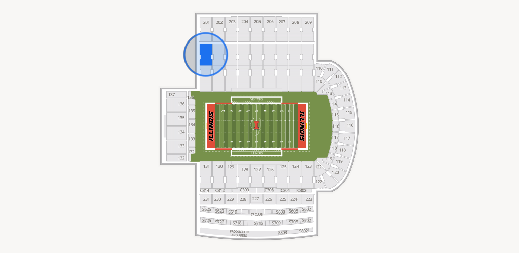 Gies Memorial Stadium Seating Chart