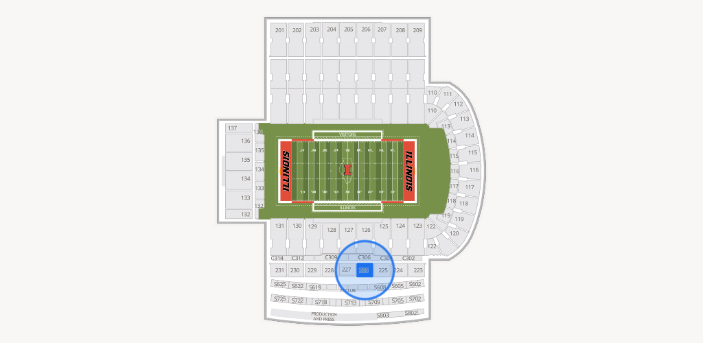 Gies Memorial Stadium Seating Chart