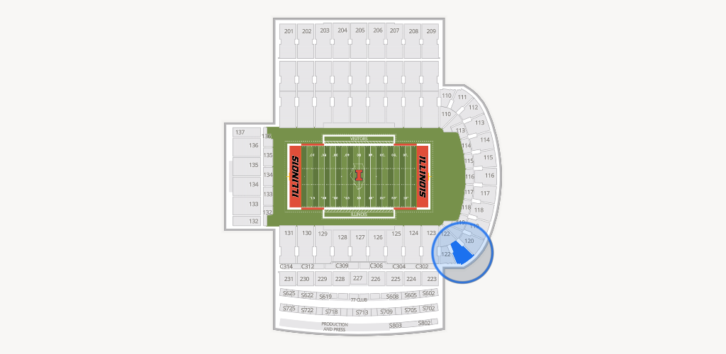 Gies Memorial Stadium Seating Chart