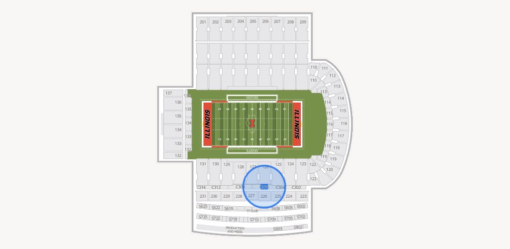 Gies Memorial Stadium Seating Chart