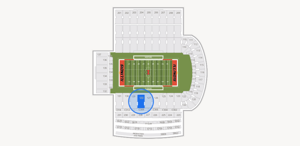 Gies Memorial Stadium Seating Chart