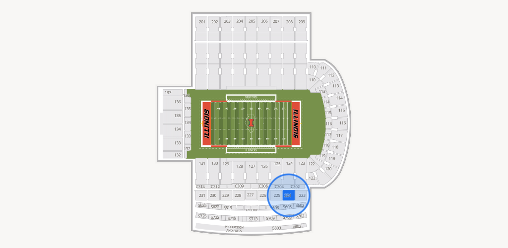Gies Memorial Stadium Seating Chart