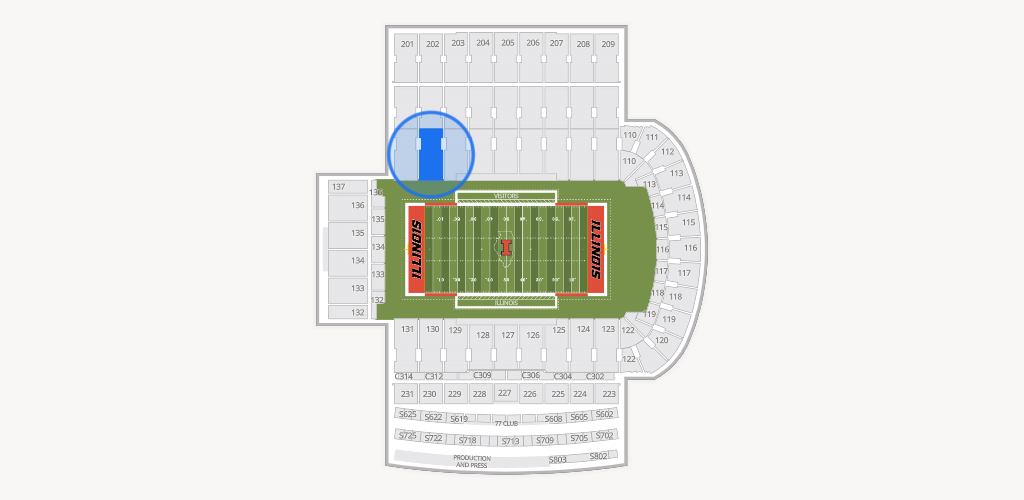 Gies Memorial Stadium Seating Chart