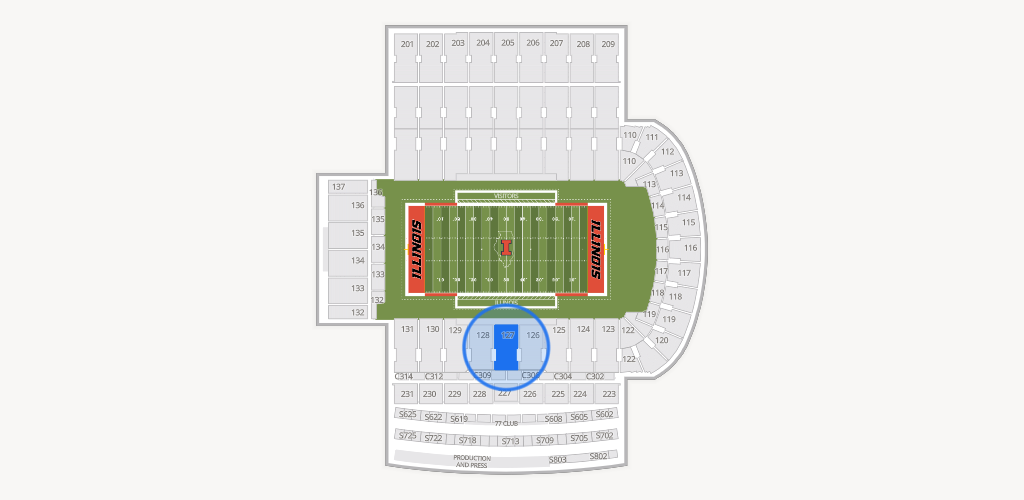 Gies Memorial Stadium Seating Chart