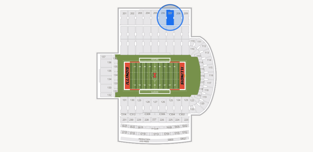 Gies Memorial Stadium Seating Chart