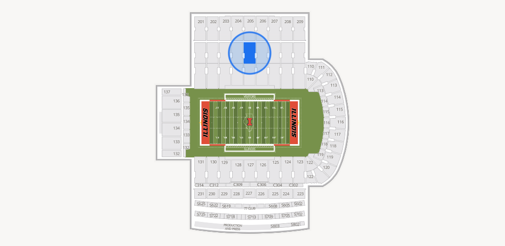Gies Memorial Stadium Seating Chart