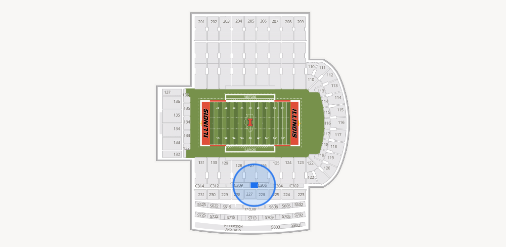 Gies Memorial Stadium Seating Chart